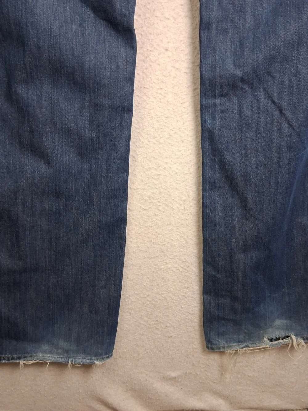 True Religion World Tour Ricky Jeans Mens 36 Distressed Straight Leg Made In USA
